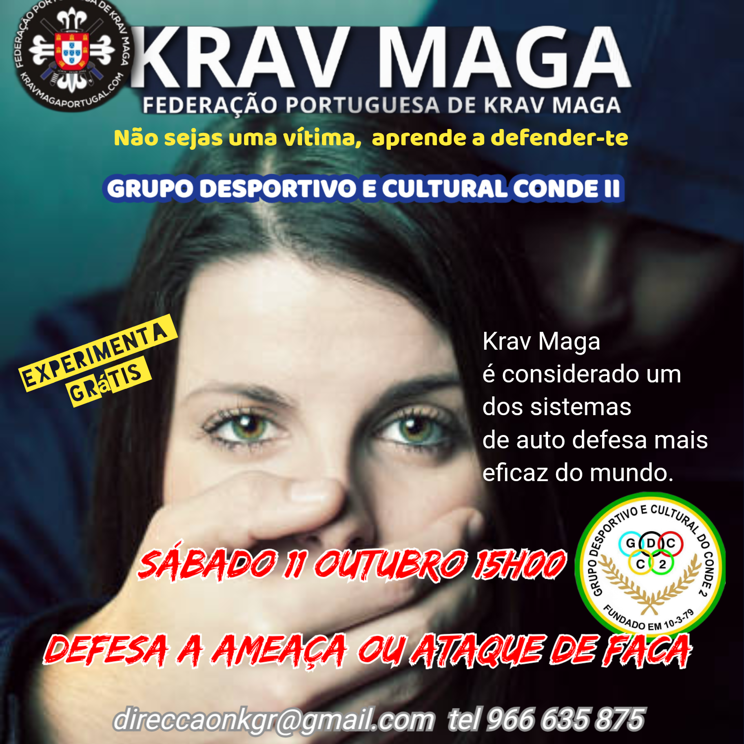 Aula Experimental de Krav Maga